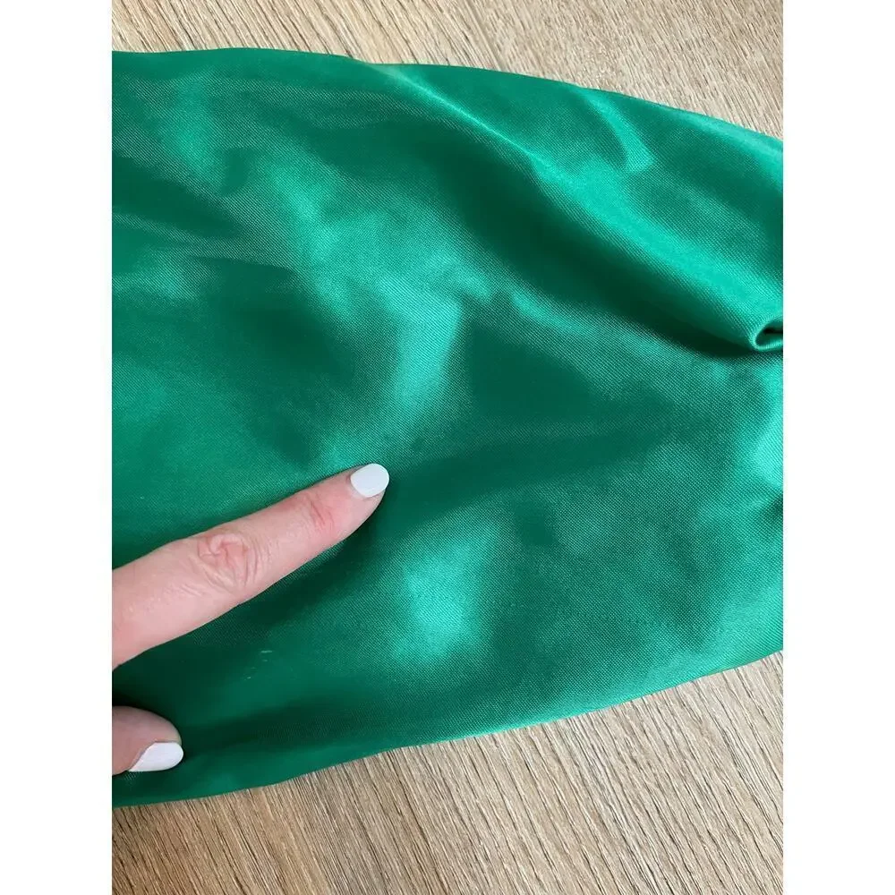 Rare Vintage Satin Varsity Oregon Marching Band Full Snap Jacket Made USA Sz M